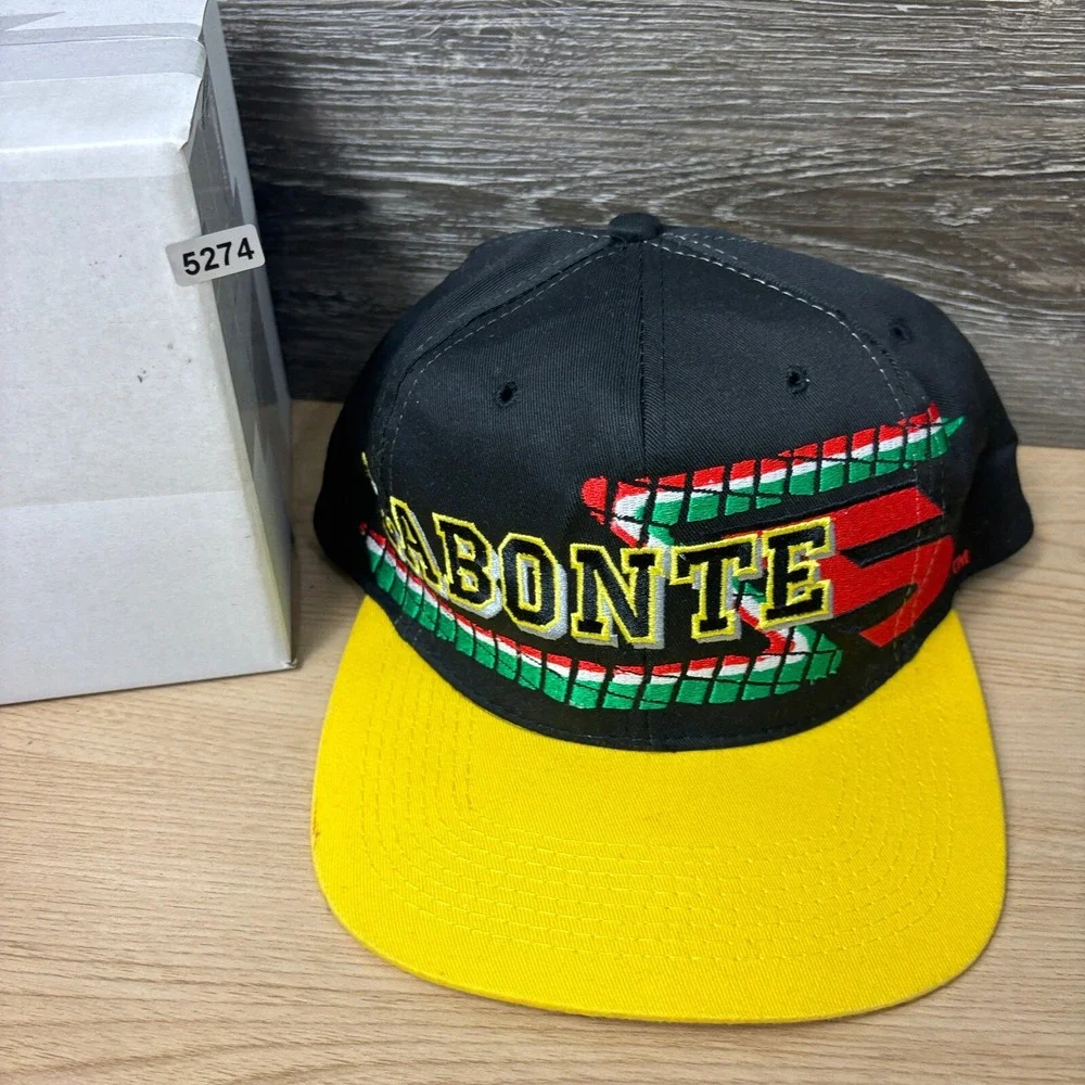 Vintage Nascar Hat Cap‎ Snap Back Black Terry Labonte Nascar Racing 90s